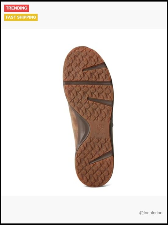 Leather Lace-Up Casual Boots with Water Resistant Duratread Sole main image 5